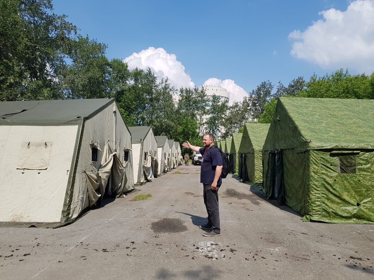 Палаточный городок Елань